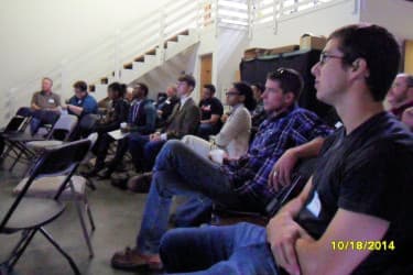 Students at an Introduction to Nondestructive Testing seminar at QC NDT